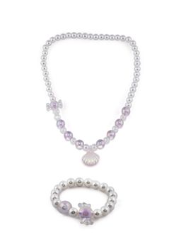 EL REGALO - Necklace and Bracelet Combo for Kids Girls (Set of 2)